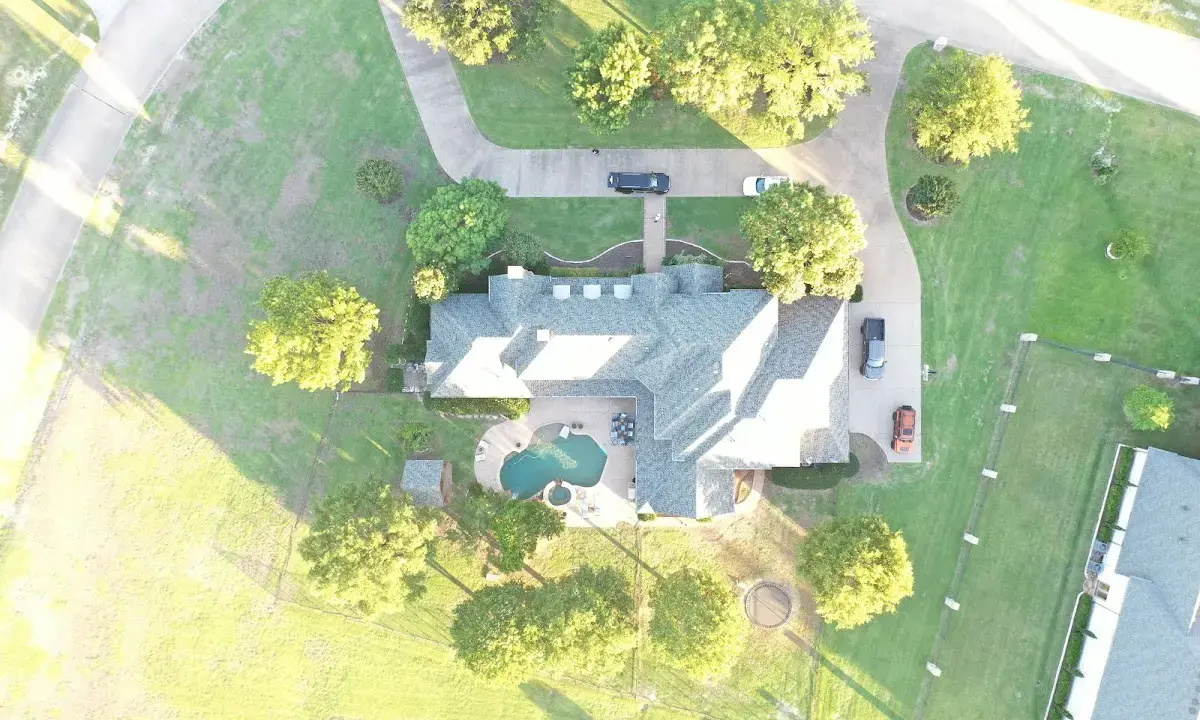 New shingle roof installation on a home in Westville